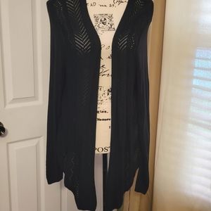 Open front cardigan